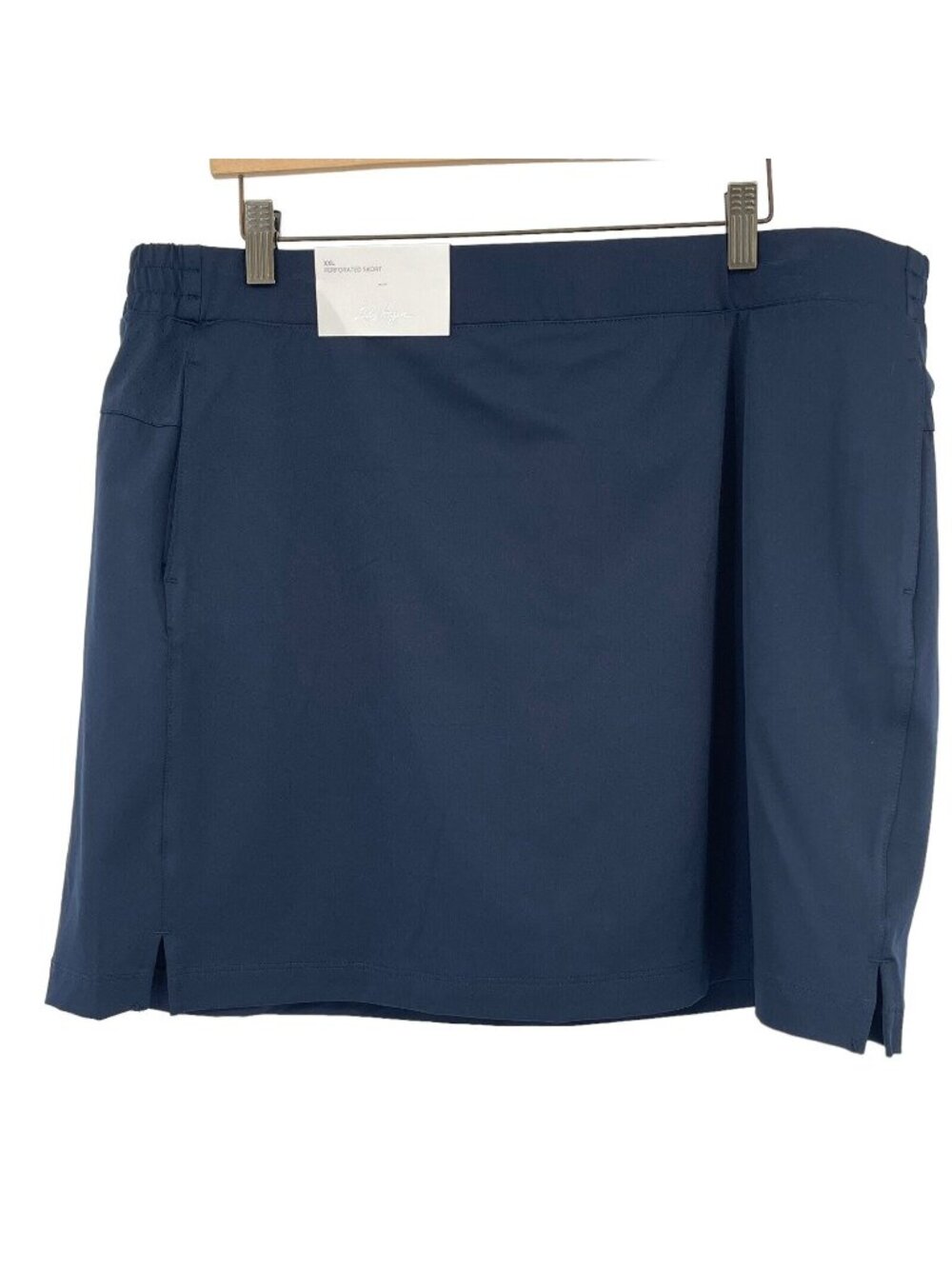 Lady Hagen Golf Skirt shorts Size xXL perforated skort navy blue new $60